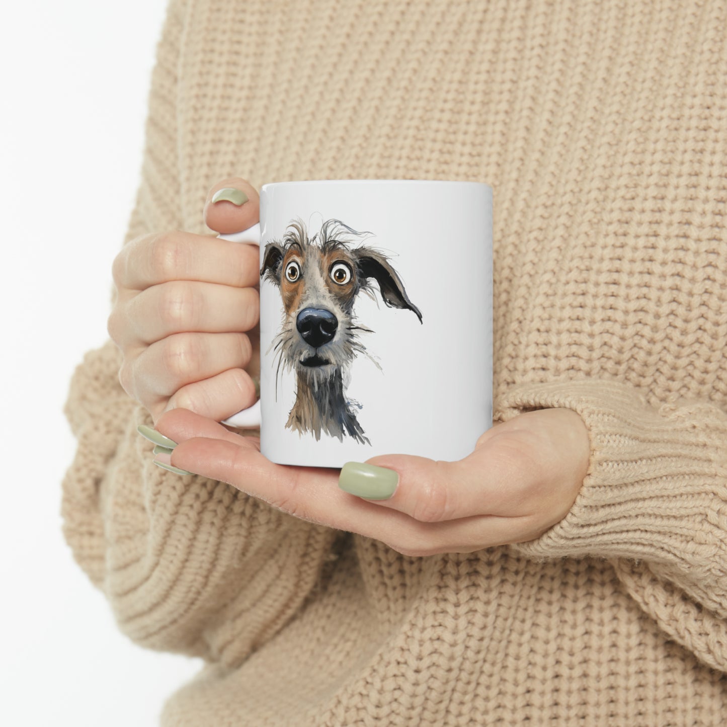 "Surprised Dog" Mug