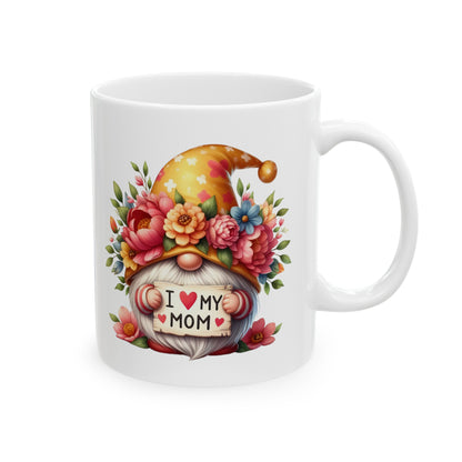 "Mother's Day I Love my Mom Gnome" Mug