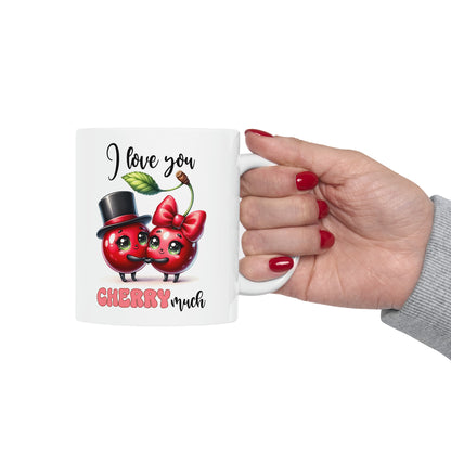 "I Love You Cherry Much" Mug