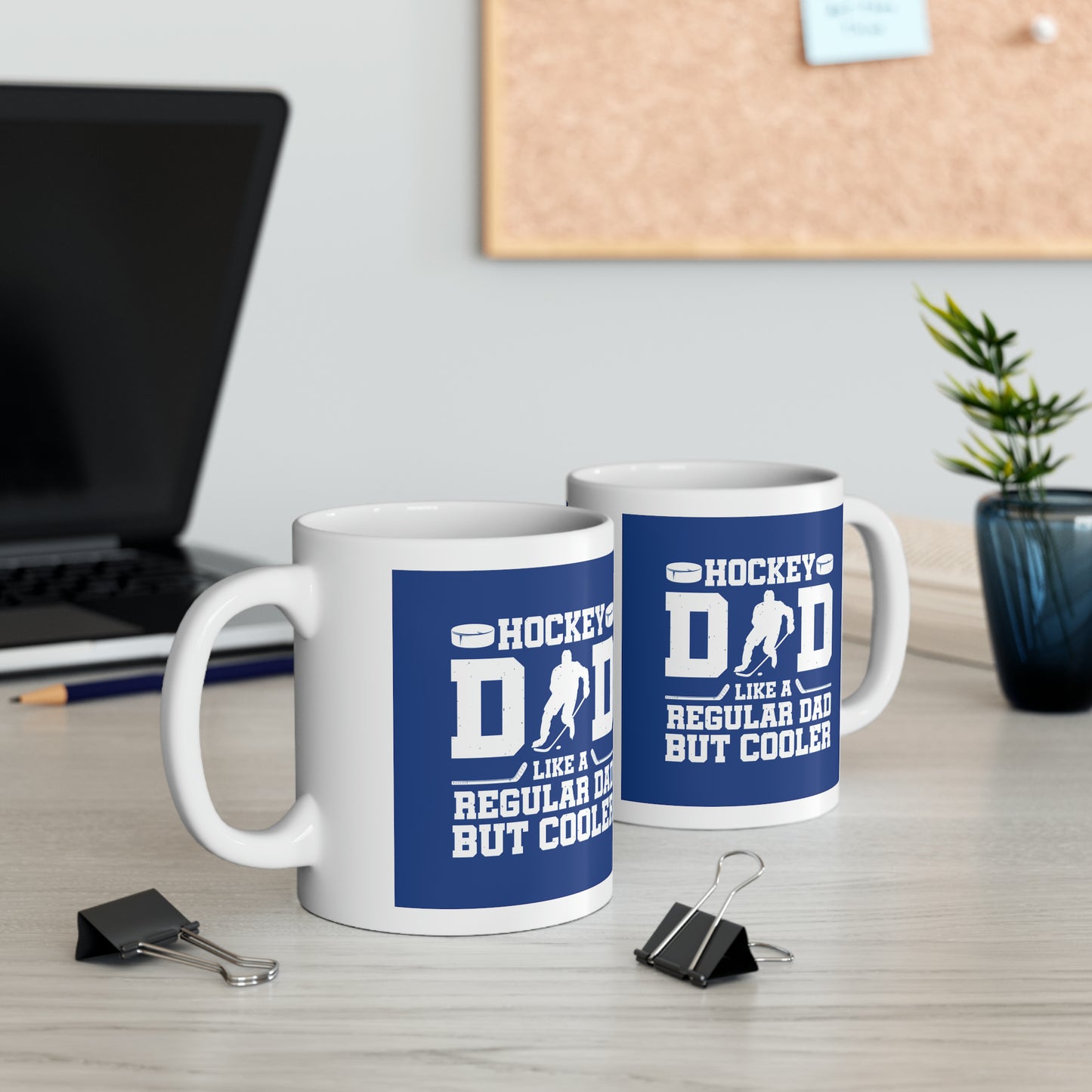 "Hockey Dad Like a Regular Dad but Cooler" Mug