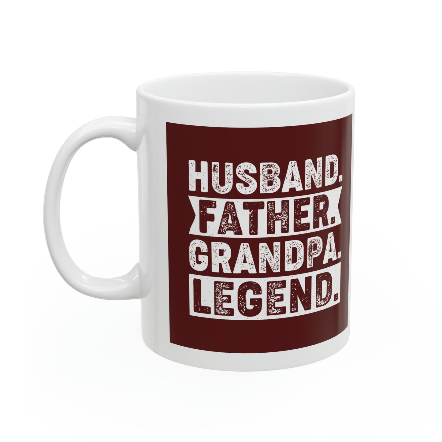 "Husband. Father. Grandpa. Legend." Mug