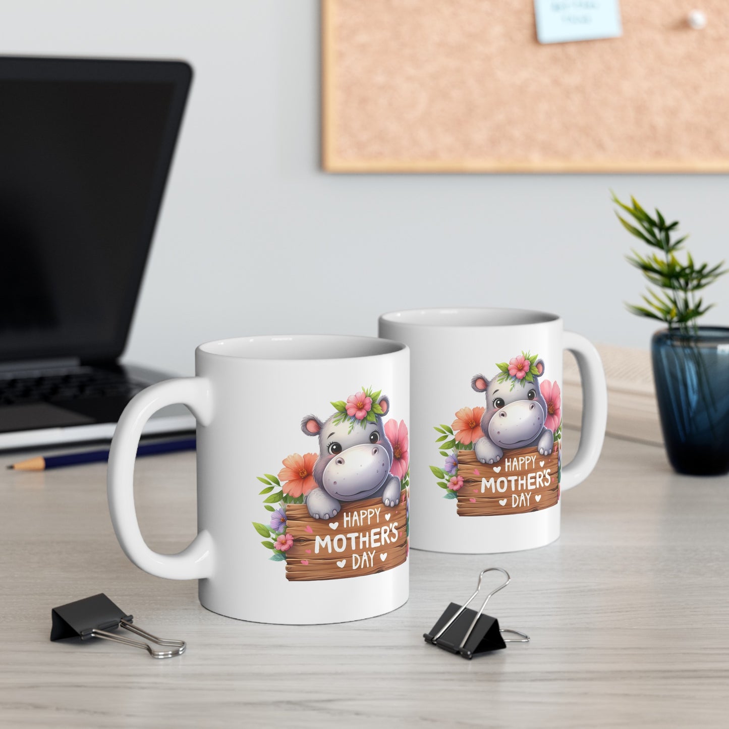 "Mother's Day Hippo" Mug