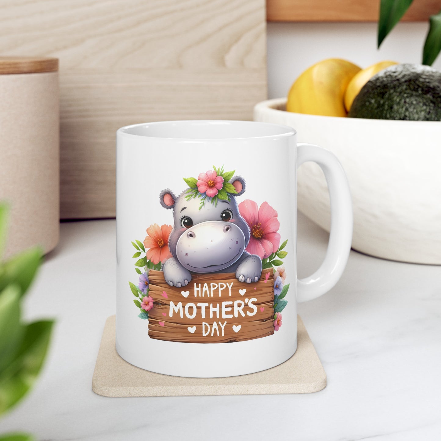 "Mother's Day Hippo" Mug