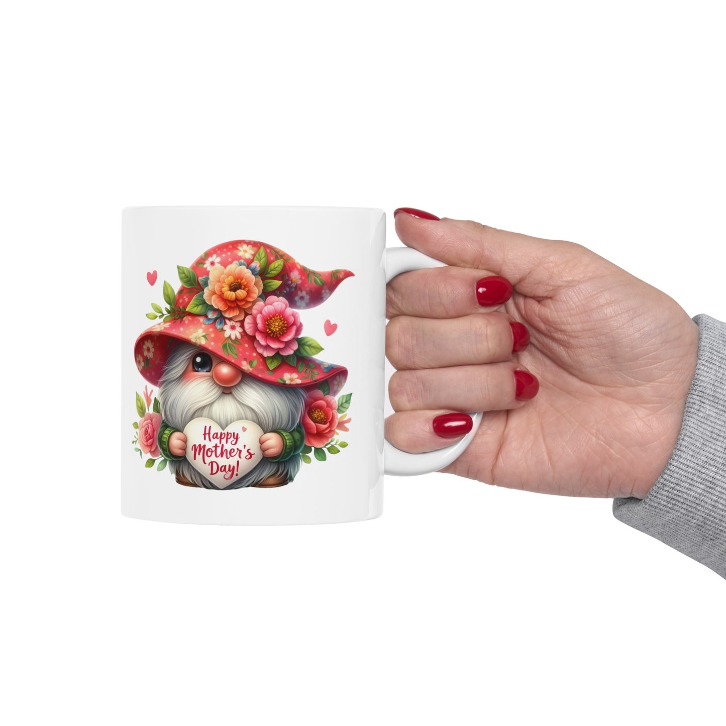 "Mother's Day Red Gnome" Mug