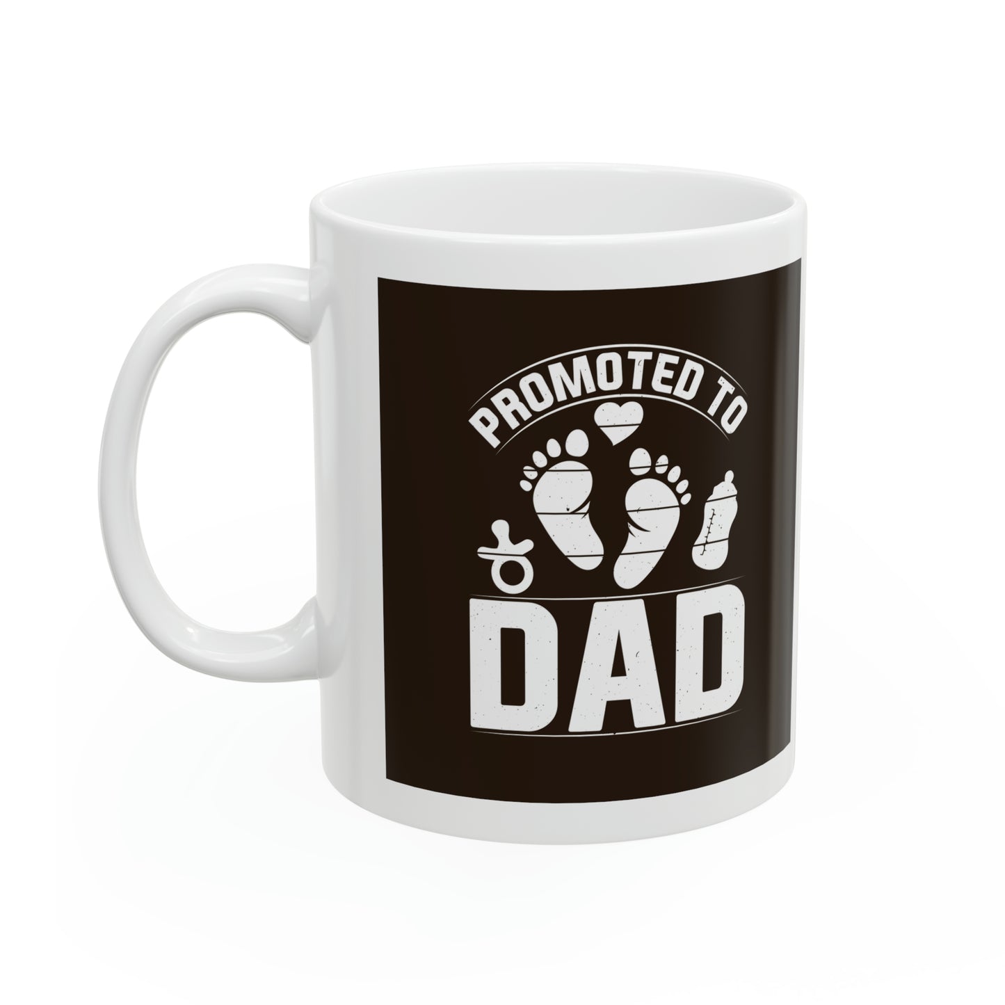 "Promoted to Dad" Mug