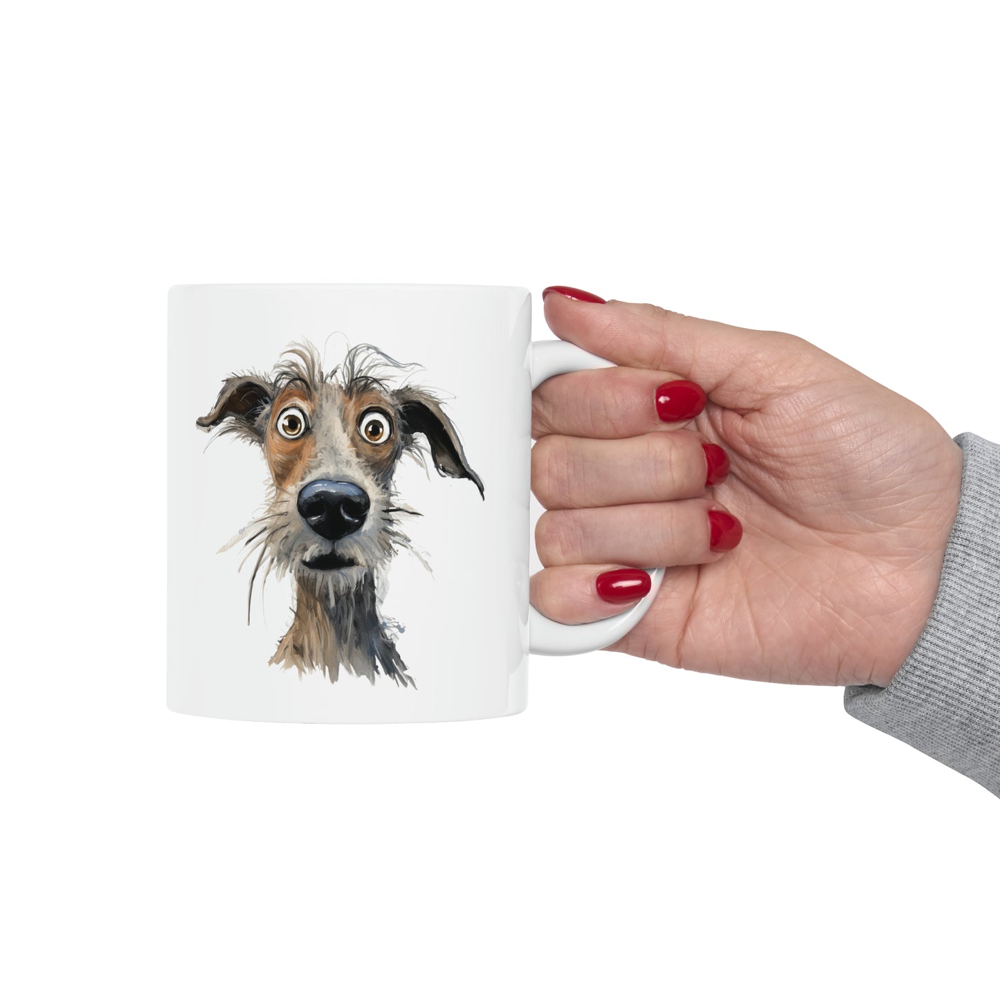 "Surprised Dog" Mug