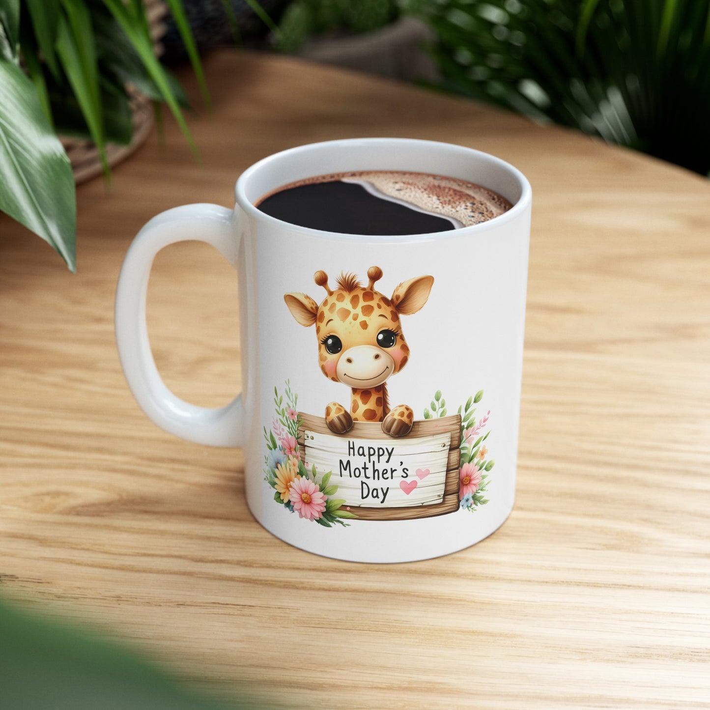 "Mother's Day Giraffe" Mug