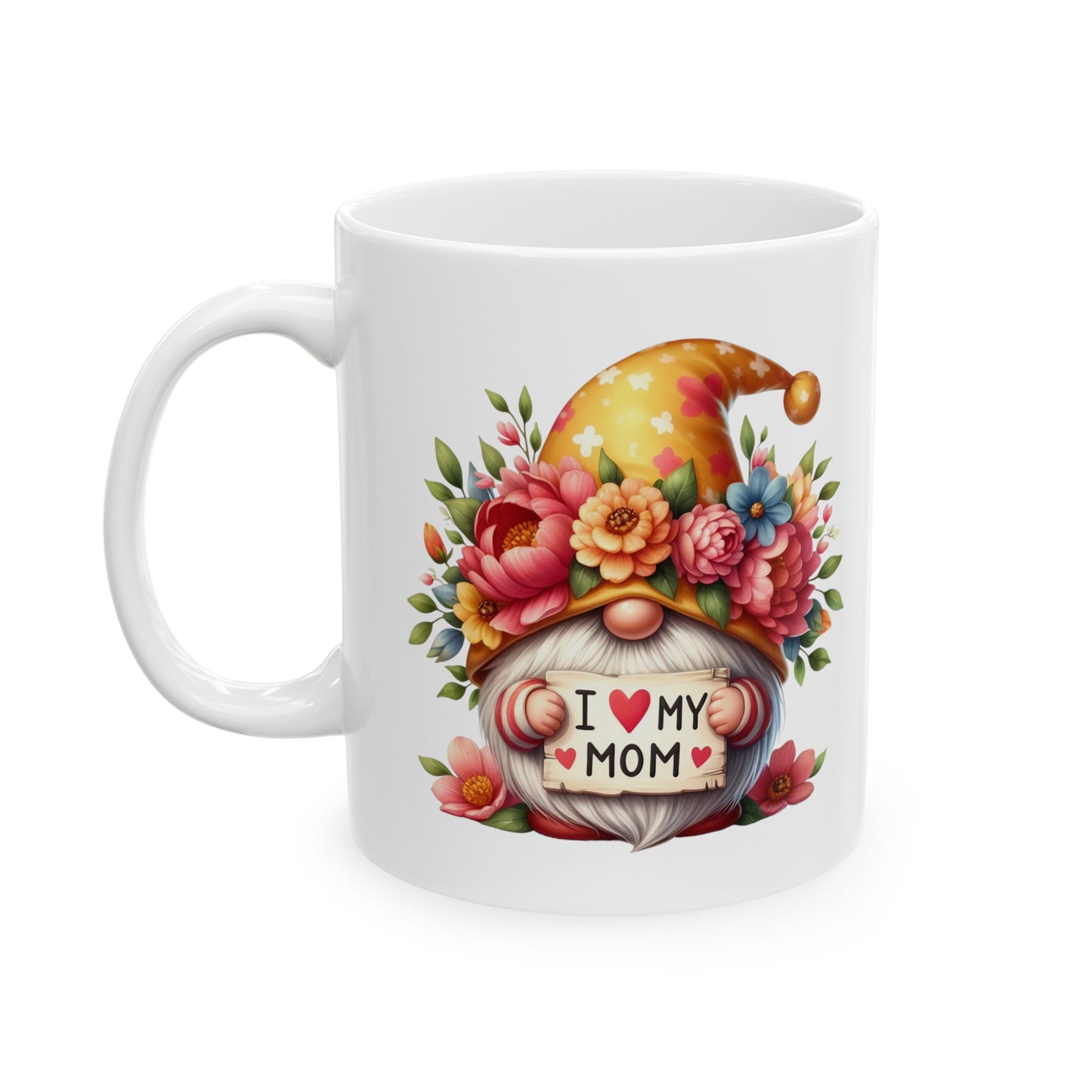 "Mother's Day I Love my Mom Gnome" Mug