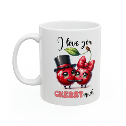 "I Love You Cherry Much" Mug