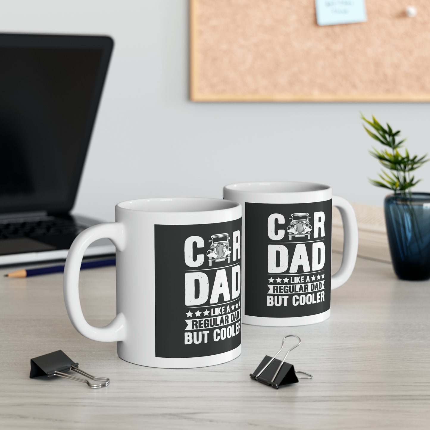 "Car Dad - Like a Regular Dad but Cooler" Mug