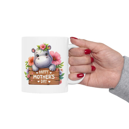 "Mother's Day Hippo" Mug