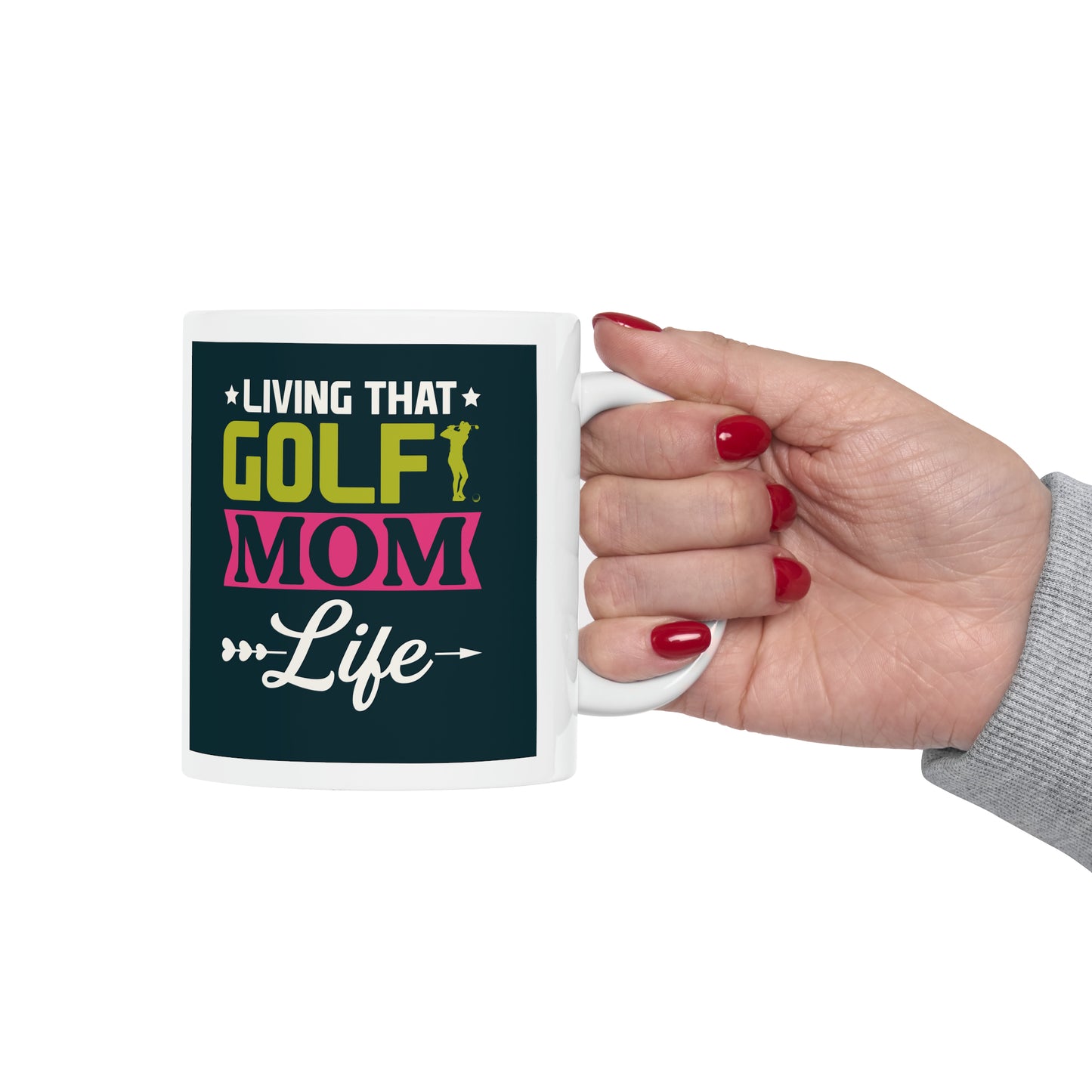 "Living That Golf Mom Life" Mug