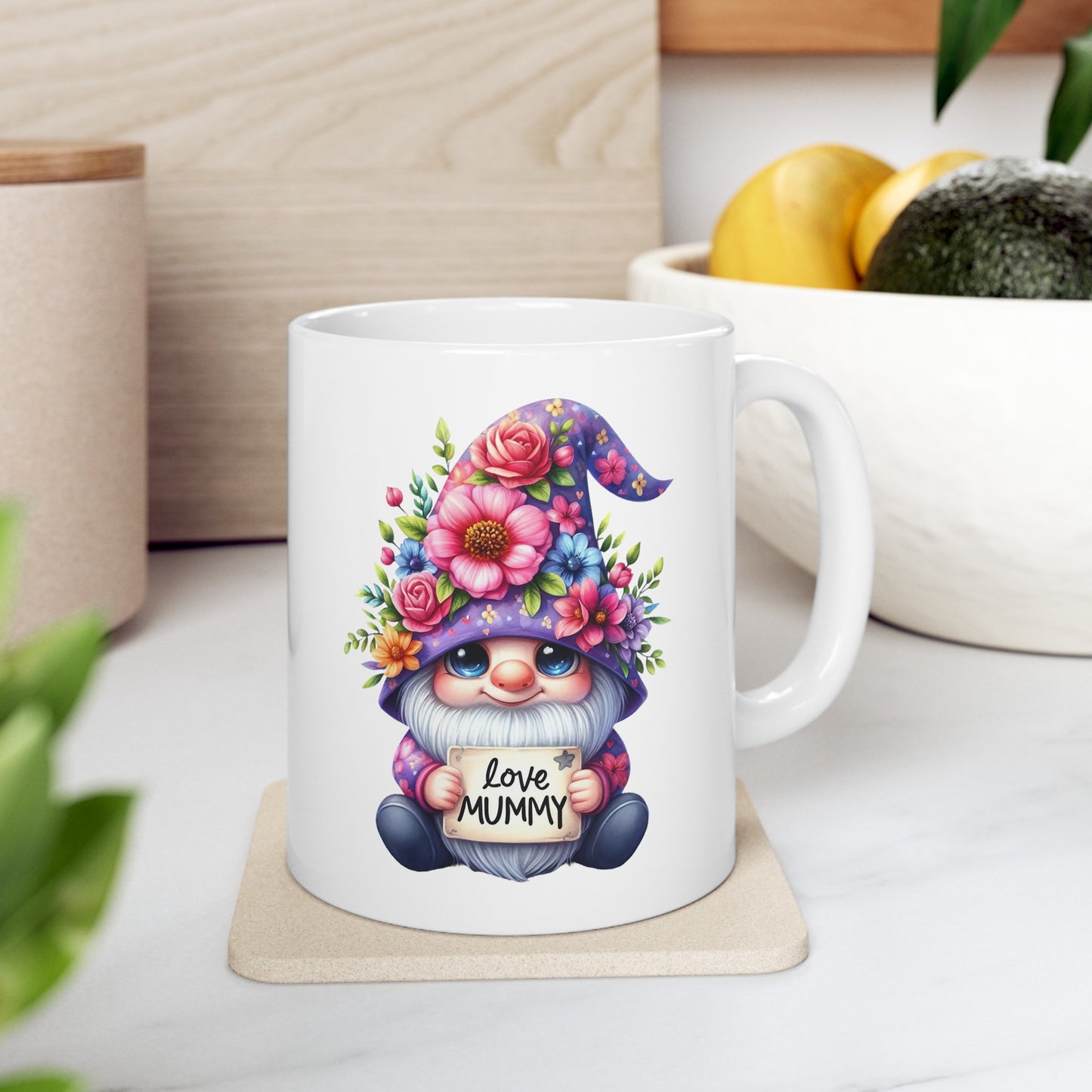 "Mother's Day Love Mummy Gnome" Mug