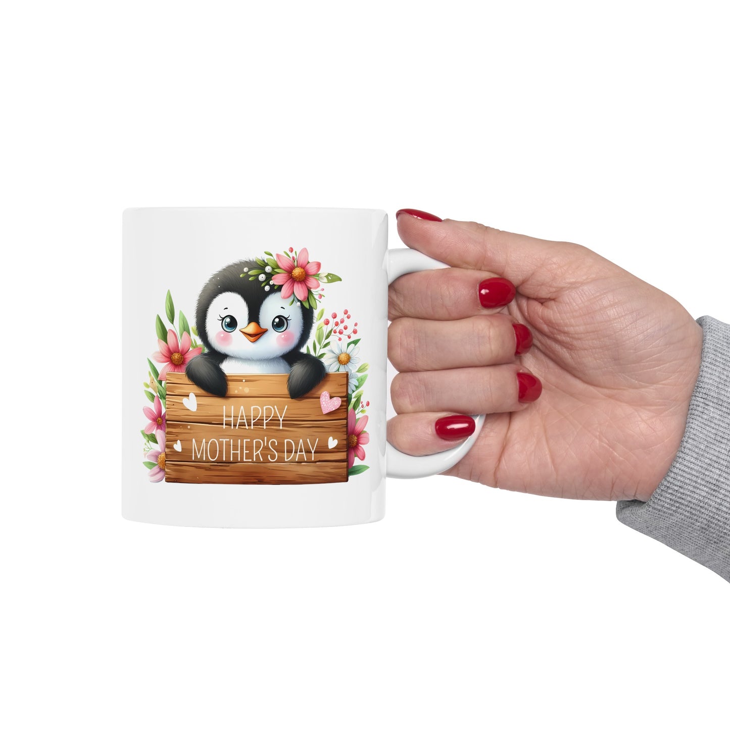 "Mother's Day Penguin" Mug