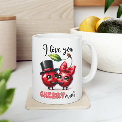 "I Love You Cherry Much" Mug