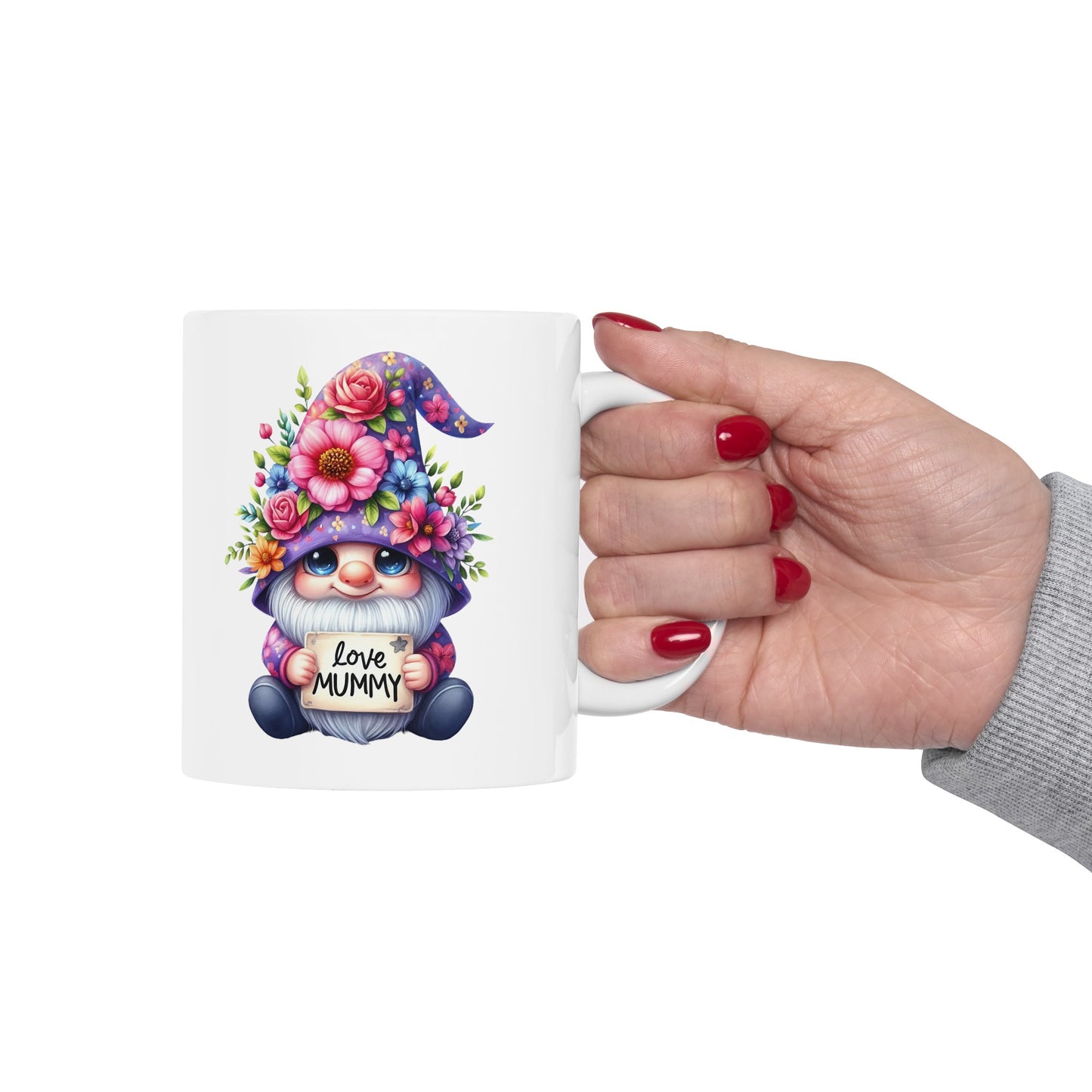 "Mother's Day Love Mummy Gnome" Mug