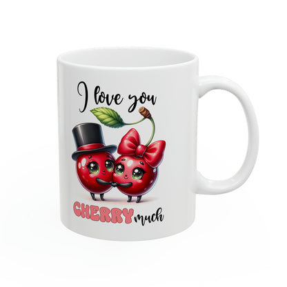 "I Love You Cherry Much" Mug