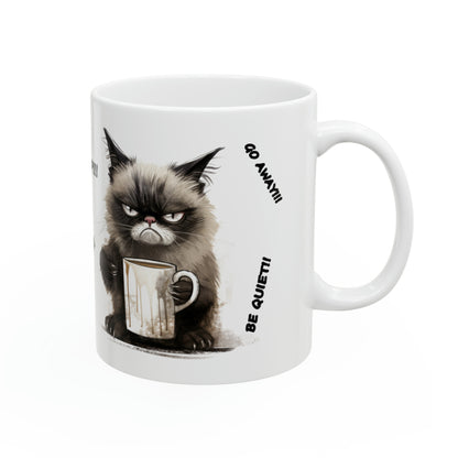 "Angry Cat" Mug