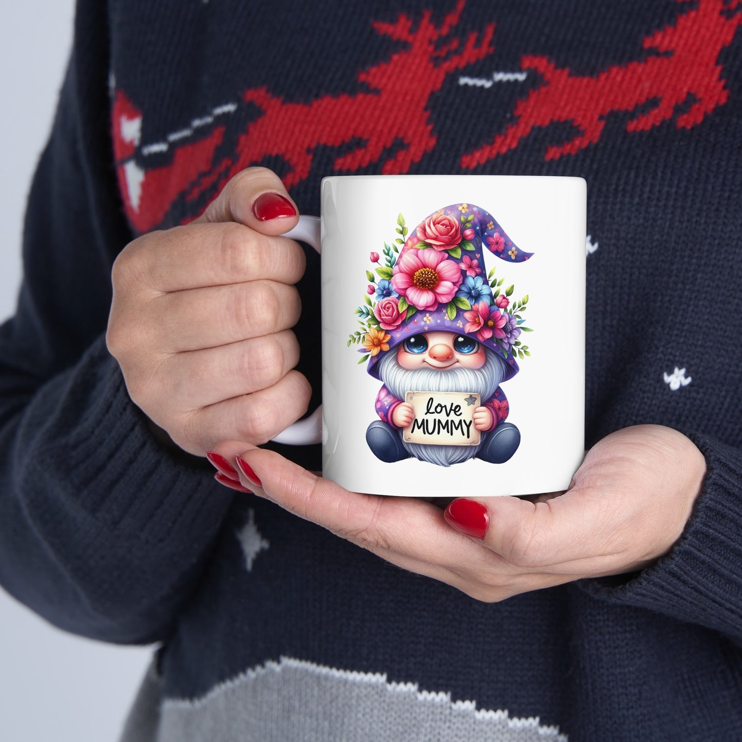 "Mother's Day Love Mummy Gnome" Mug