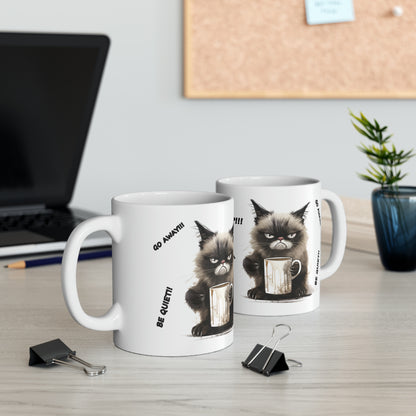 "Angry Cat" Mug