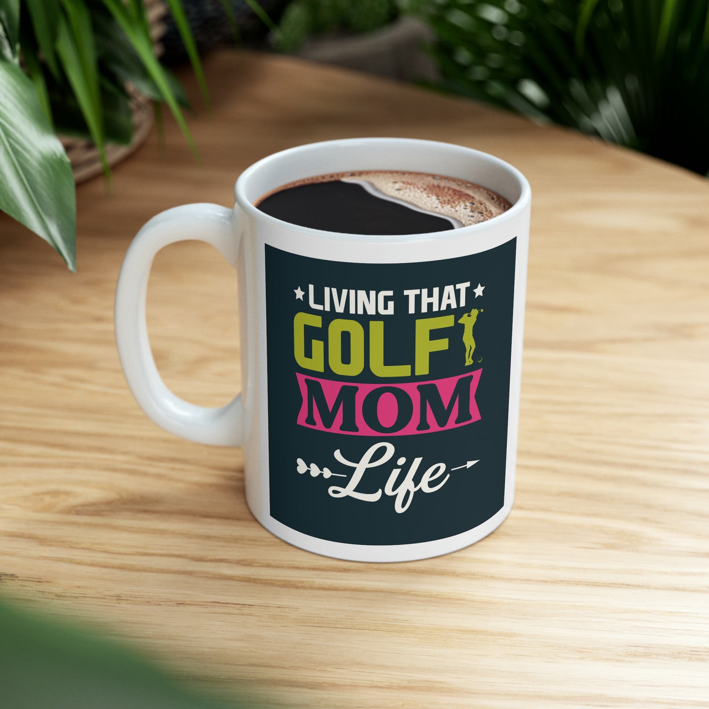 "Living That Golf Mom Life" Mug