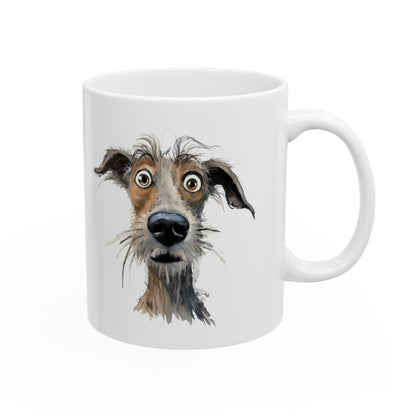 "Surprised Dog" Mug