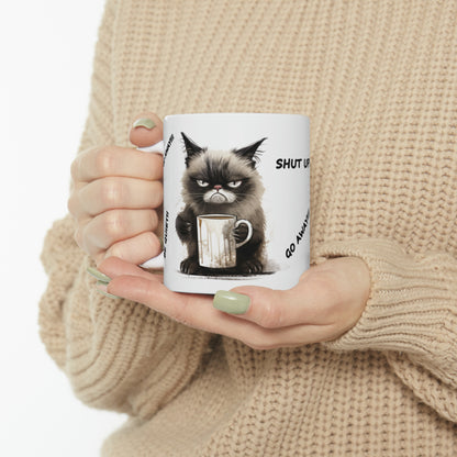 "Angry Cat" Mug