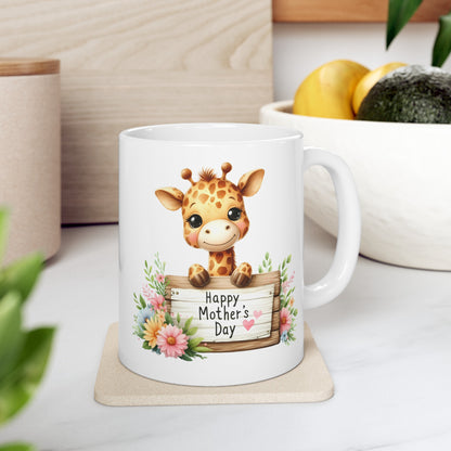 "Mother's Day Giraffe" Mug