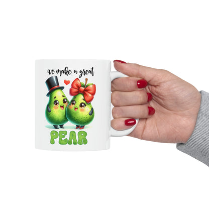 "We Make A Great Pear" Mug