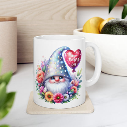 "Mother's Day Blue Gnome" Mug