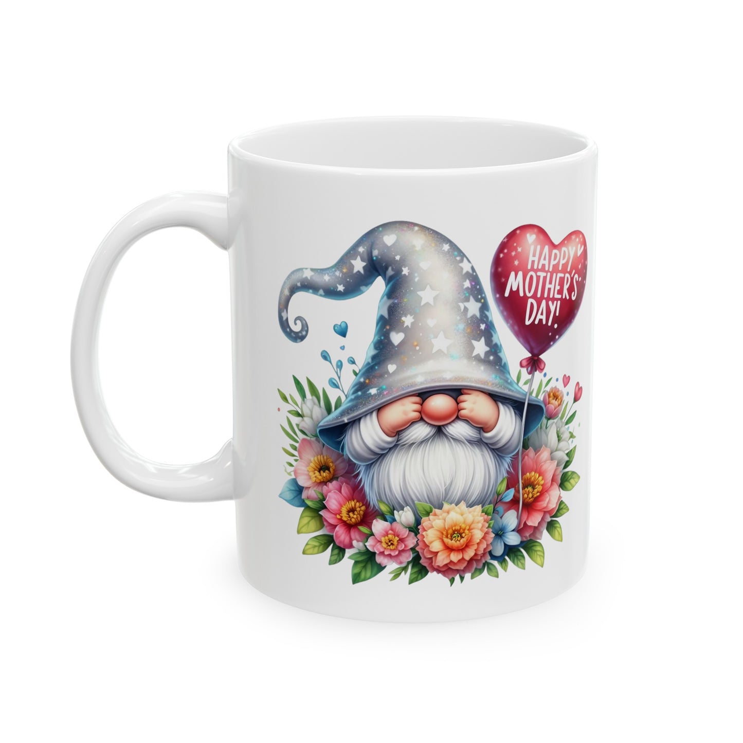 "Mother's Day Gray Gnome" Mug