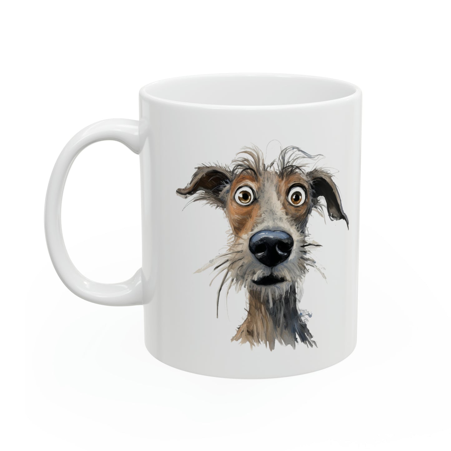 "Surprised Dog" Mug