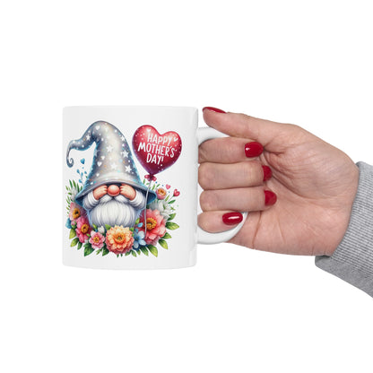 "Mother's Day Gray Gnome" Mug