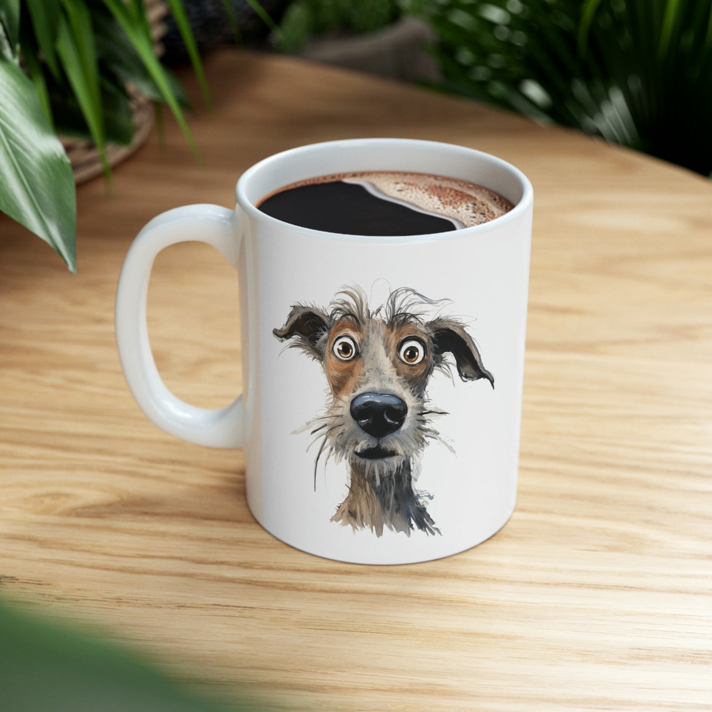 "Surprised Dog" Mug