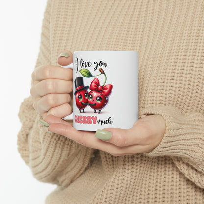 "I Love You Cherry Much" Mug