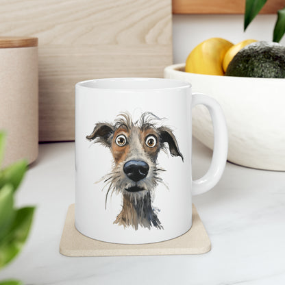 "Surprised Dog" Mug