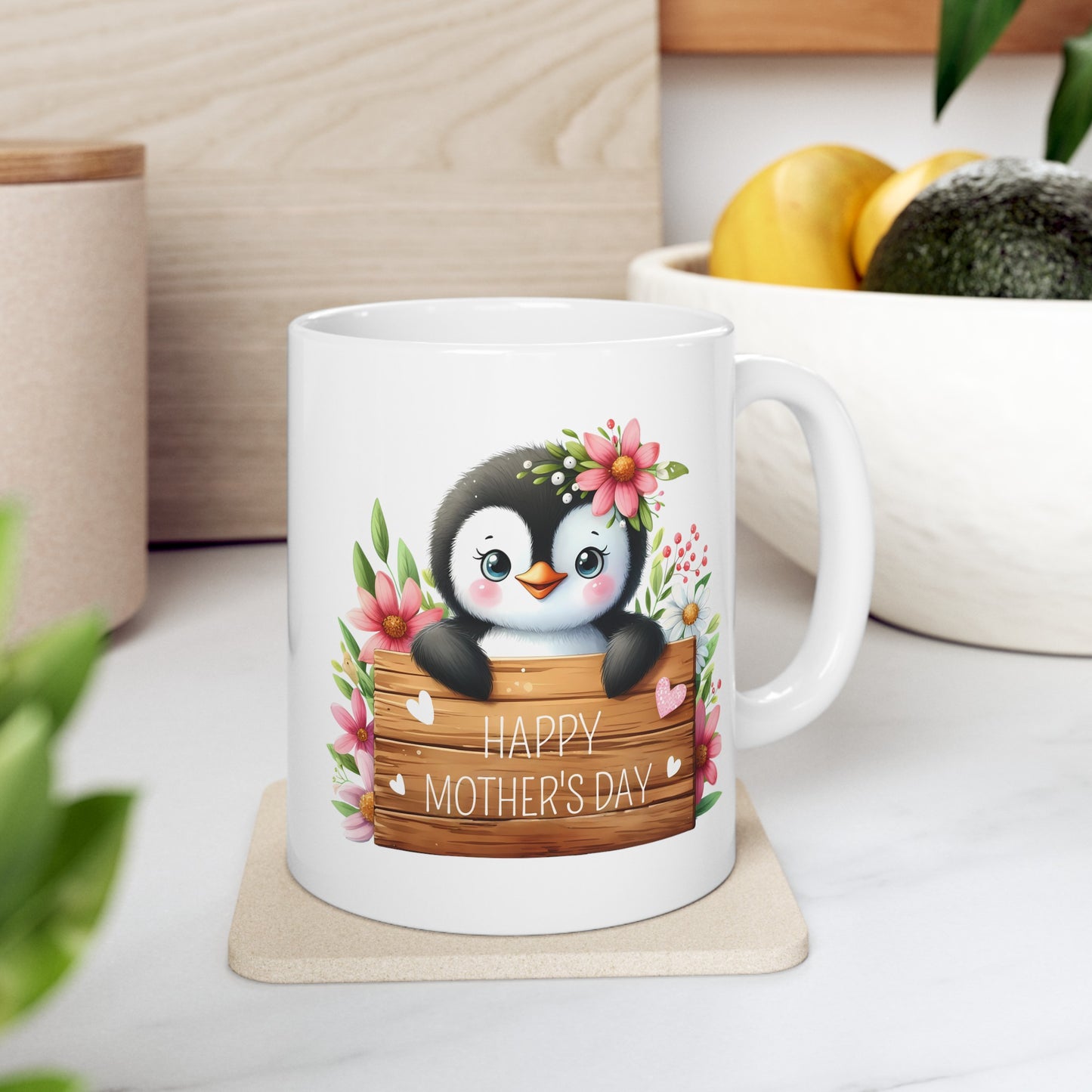 "Mother's Day Penguin" Mug