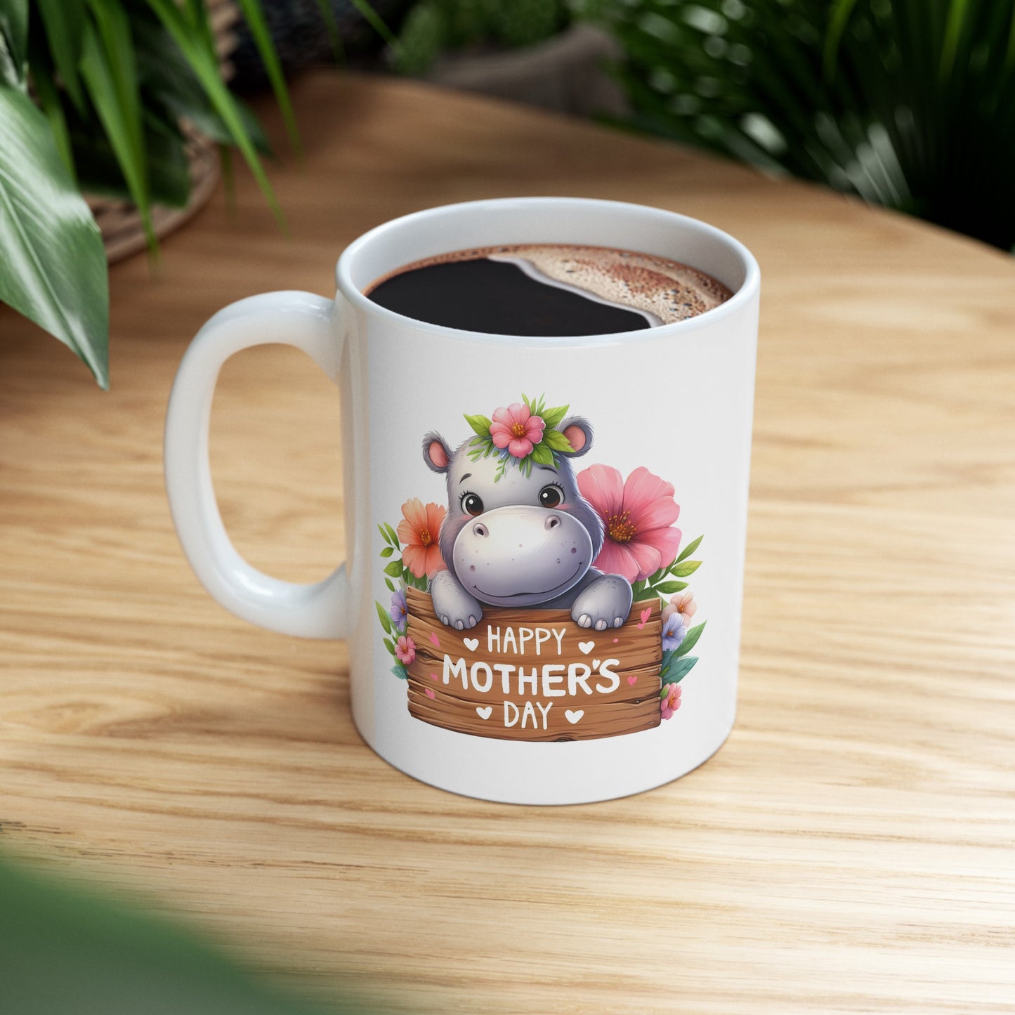 "Mother's Day Hippo" Mug