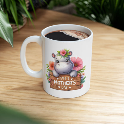 "Mother's Day Hippo" Mug